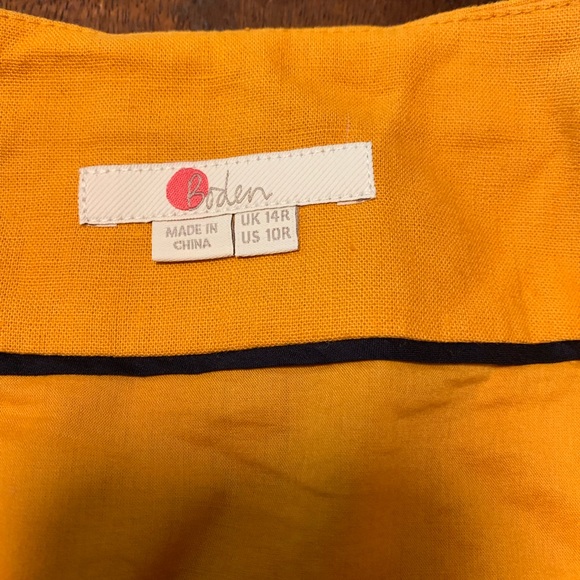 Boden belted “paperbag” skirt size 10R - Picture 4 of 5